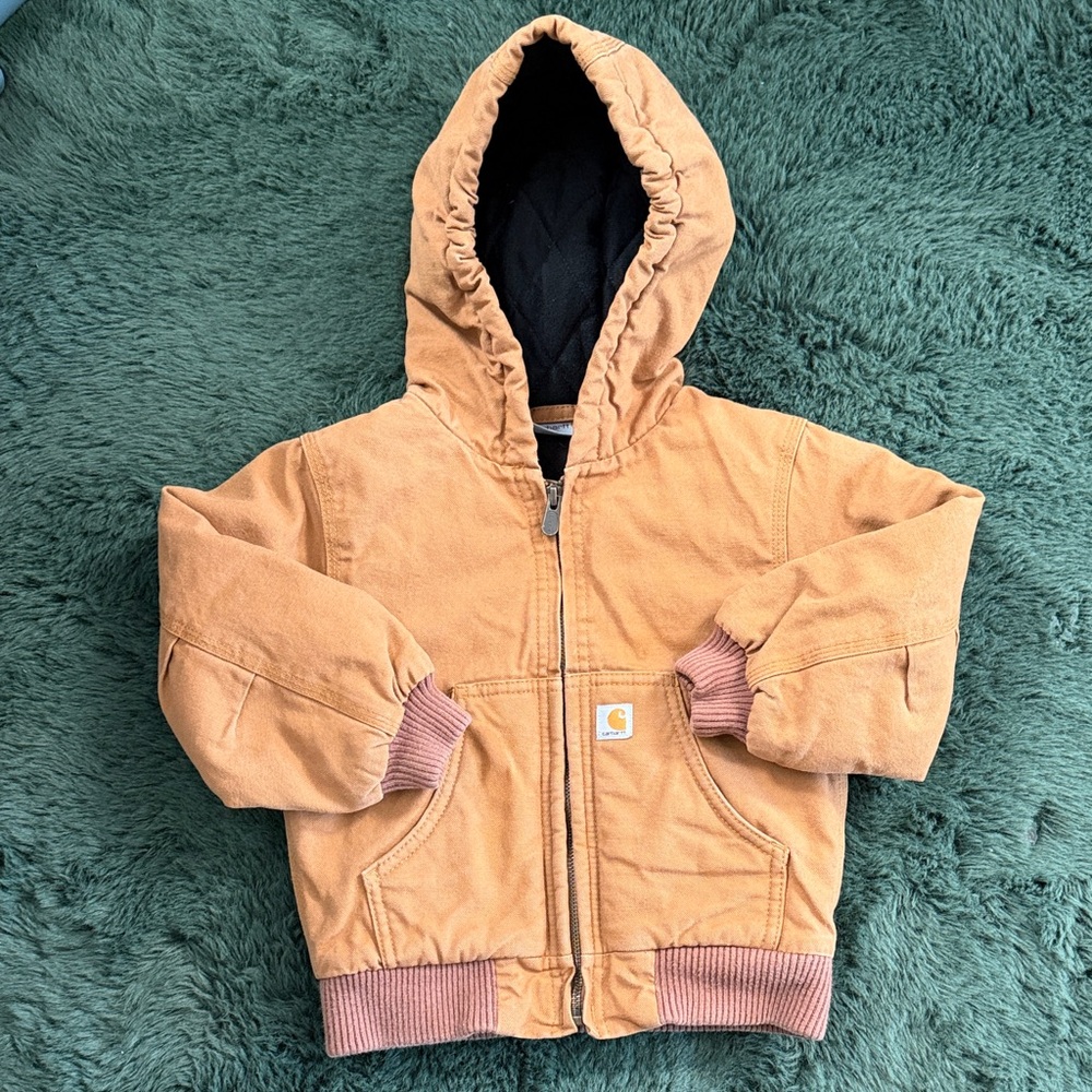 Carhartt Kids Hooded Work Jacket
